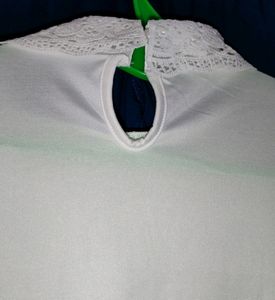 Designer White Top
