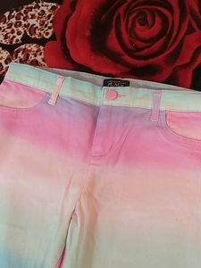 pastel rainbow jeans for kids
