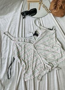 Forever 21 Strappy Knot Top