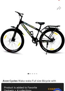 Avon Waka  Fat Tire Bik