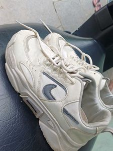 White Leather Sneakers