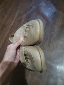 Beige Loafers