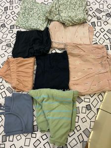 9 pieces of clothes