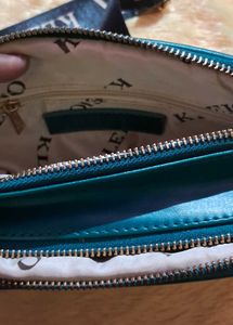 KLIEO  BRANDED SLING BAG With Multiple Zip Pockets