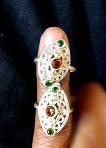 Silver Tone Toe Rings