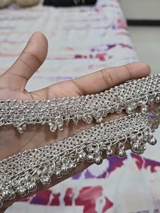 Silver Anklets