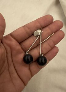 Metal With Black Ball
