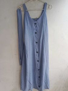 UK Imported Light Blue A-Line Dress 💙