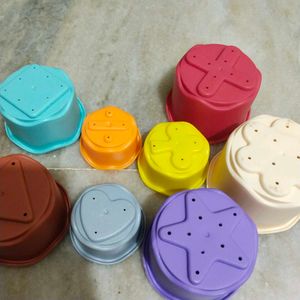 Colorful Stacking Cups