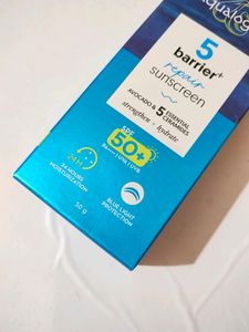 Aqualogica Barrier Repair Sunscreen 💙
