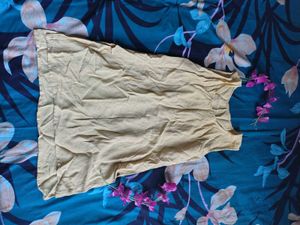 Embroidered Beige Kurti