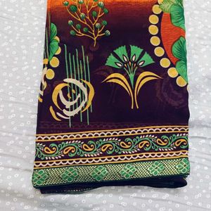 saree with blouse piece