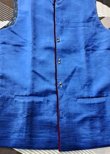 Blue Ethnic Jacket