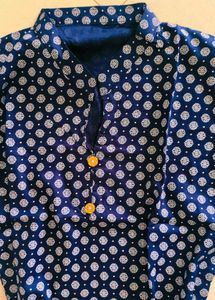 Classic blue Kurta Collection