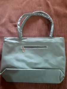 Stylish Mint Green Tote Bag