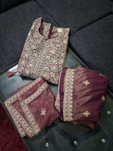 Elegant Embroidered Salwar Suit