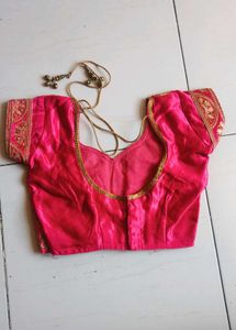 Peach Embroidered Lehenga Choli