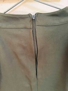 Stylish Olive Green  BODYCON ❤️