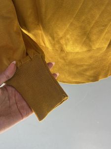 Mustard Turtleneck Sweater