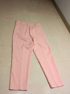 Peach Straight Leg Pants