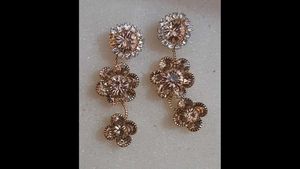 Flower Golden Earrings