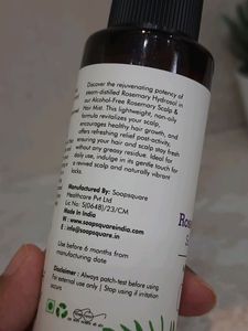 Rosemary Hydrosol Scalp &amp;Hair Mist