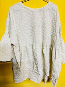 Beautiful chicken Kadai white top.