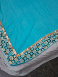 Embroidered Saree Three With Blouse