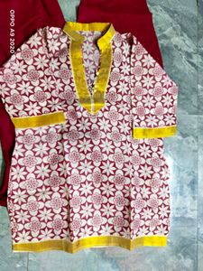 Traditional Bengali Tant Salwar