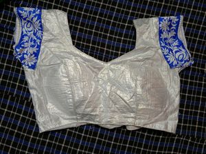 Beautiful Work Saree With Blouse