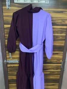 Beautiful Double Colour Shade Midi 💜🤎