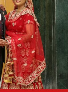Red Bridal Lehenga