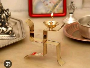 Swastik Diya