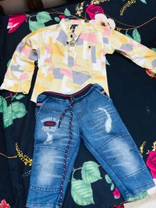 Boys Shirt Pant Set