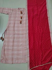 Elegant Kurta with Duppata