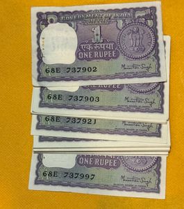 1re 1978 95pcs Serial By Man Mohan Singh Ji