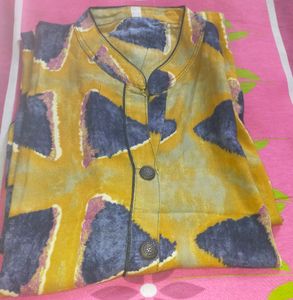 Beutyfull Pure Rayon Cotton Kurti