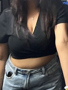 Black Tie Front Top