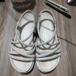 White Multi-Strap Sandals
