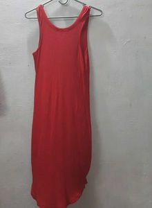 Red Casual Dress