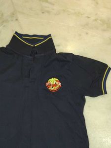 Navy Blue Polo T-Shirt