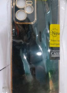 Back Cover for Realme C35  (Black, Pack of: 1)