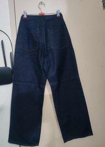 Wide Leg Denim Jeans