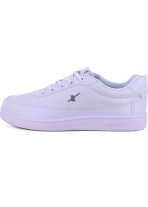 Sparx White Perforated Casual Sneakers | Size UK10