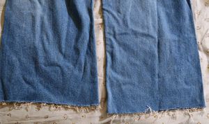 Straight Wide Leg Denim