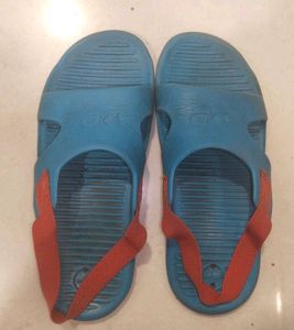 Blue & Orange Sandals/ Casuals/ Swimming Wear
