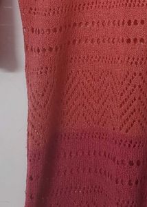 Winter Wear Long Top Sweater Crochet Knitted