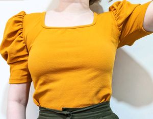 Mustard Yellow Top