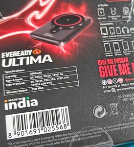 Eveready Ultima Power Bank - 5000mAh