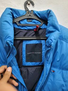 Tommy Hilfiger Blue Puffer Vest